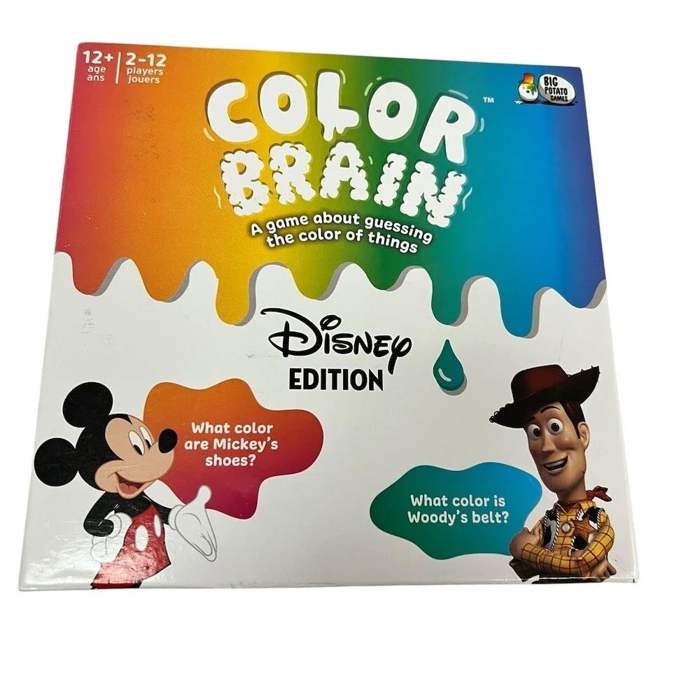 Color Brain Disney Edition Card Game
